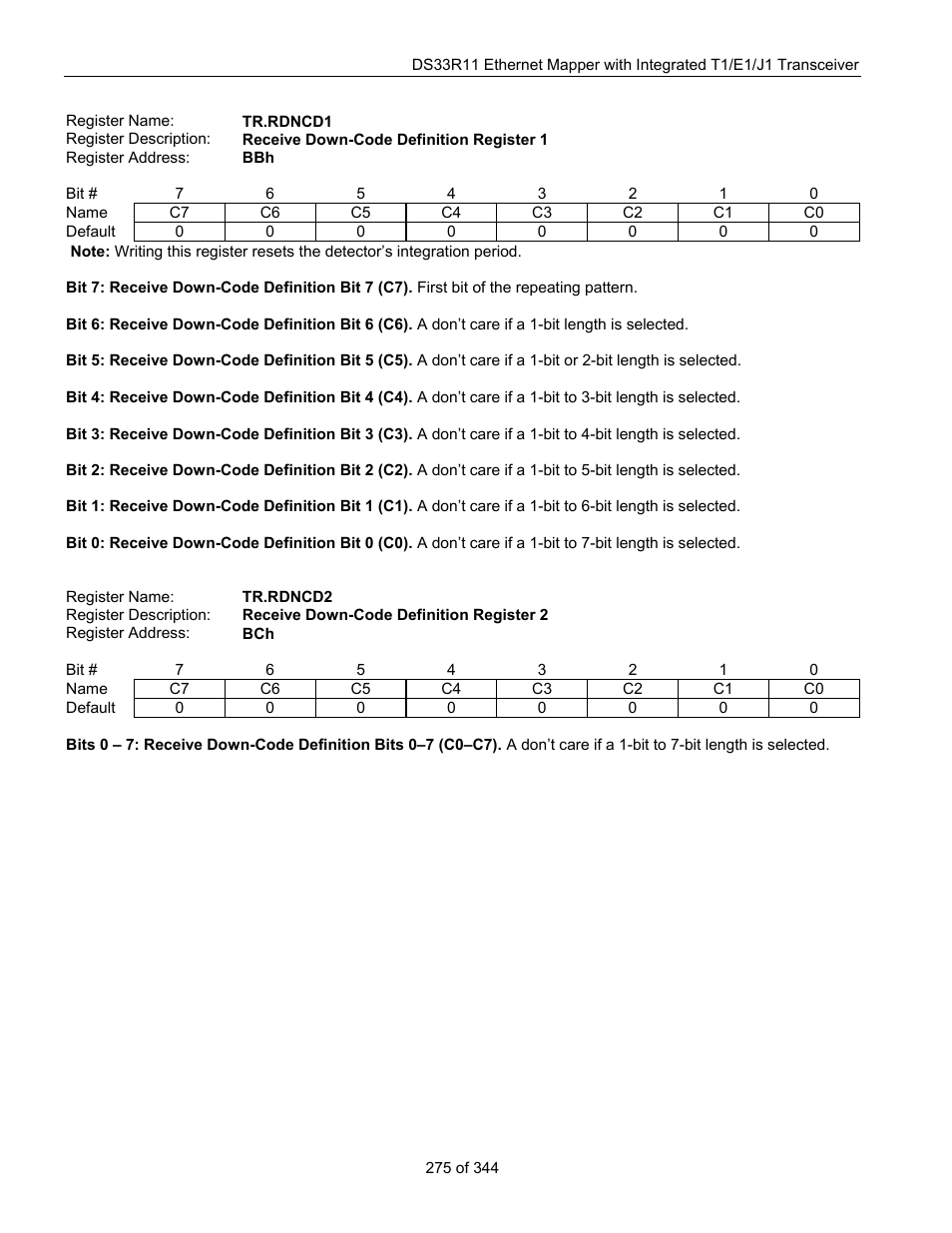 Maxim Integrated DS33R11 User Manual | Page 275 / 344