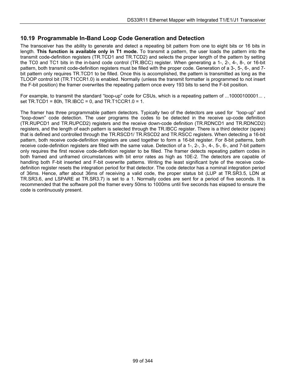 Rogrammable, Eneration and, Etection | Maxim Integrated DS33R11 User Manual | Page 99 / 344