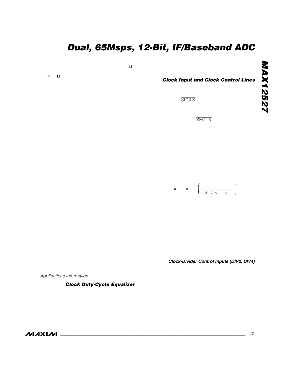 Maxim Integrated MAX12527 User Manual | Page 17 / 28