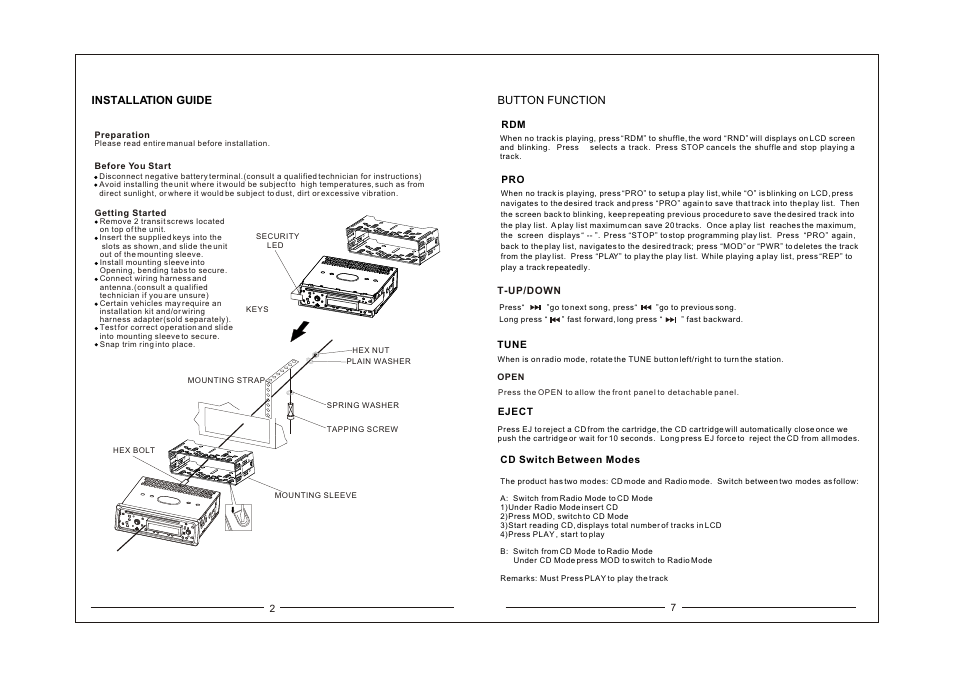 Т³гж 4 | Metrik Mobile Electronics MCD-476 User Manual | Page 4 / 6