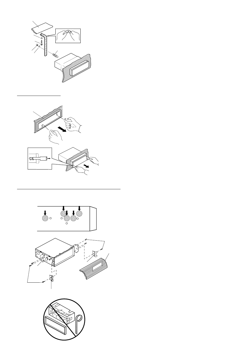 Din rear-mount (method b) | Metrik Mobile Electronics MCD-479 User Manual | Page 3 / 12
