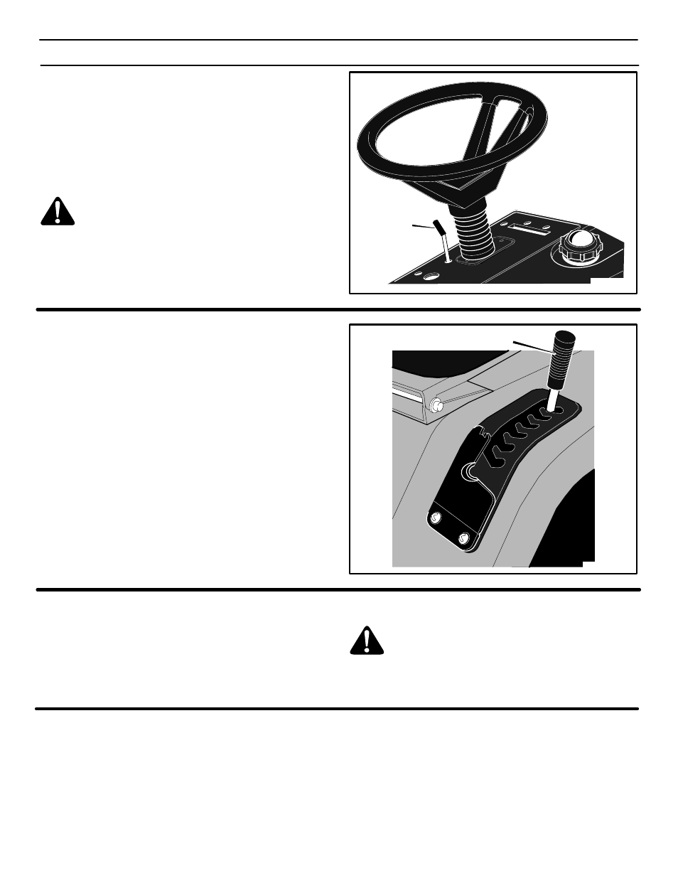 Operation, How to set the parking brake, How to change the cutting height | How to stop the unit, How to transport the unit | Murray 465600x8A User Manual | Page 17 / 56