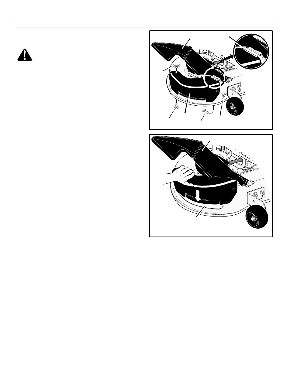 Operation, How to change the mulcher plate | Murray 465600x8A User Manual | Page 21 / 56