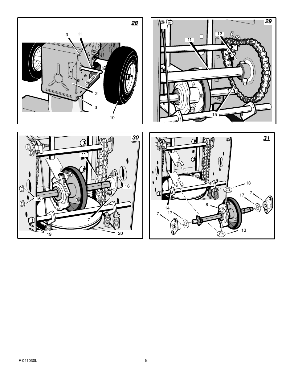 Murray 629108x84B User Manual | Page 8 / 52