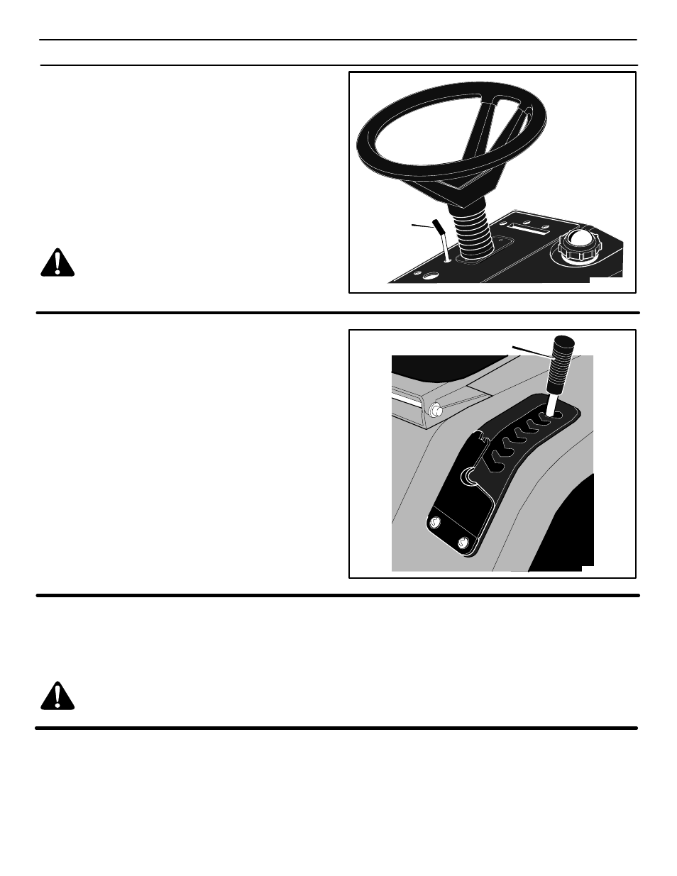 Operation, How to set the parking brake, How to change the cutting height | How to stop the unit, How to transport the unit | Murray 425303x92B User Manual | Page 17 / 56
