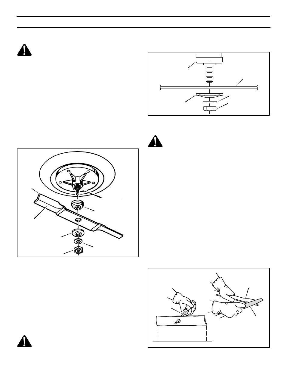 Maintenance, Inspect blade, How to remove and install the blade | How to sharpen the blade | Murray 425303x92B User Manual | Page 22 / 56