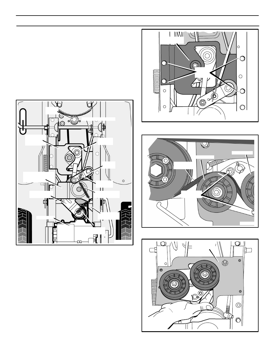 Maintenance, How to replace the motion drive belts | Murray 425303x92B User Manual | Page 30 / 56