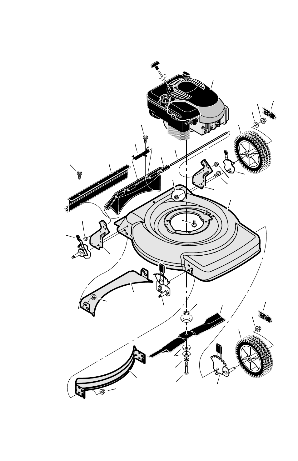 Mulcher models | Murray 22" Push User Manual | Page 22 / 36