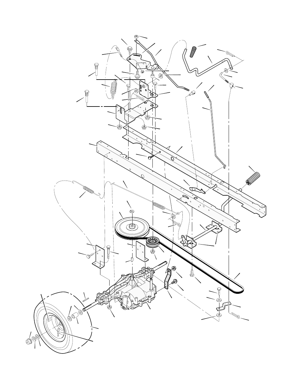 Motion drive | Murray 405001x78B User Manual | Page 20 / 32