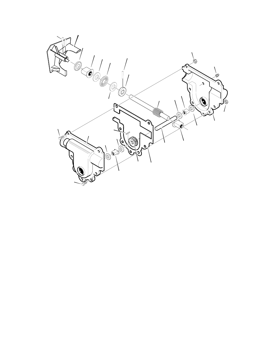 Gear case | Murray 624504x4C User Manual | Page 48 / 60