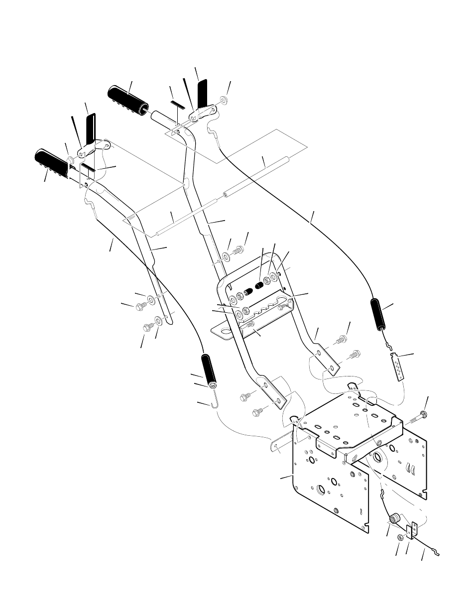 Handle | Murray 624504x4C User Manual | Page 50 / 60