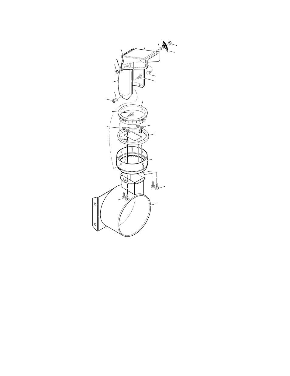 Discharge chute | Murray 624504x4C User Manual | Page 53 / 60