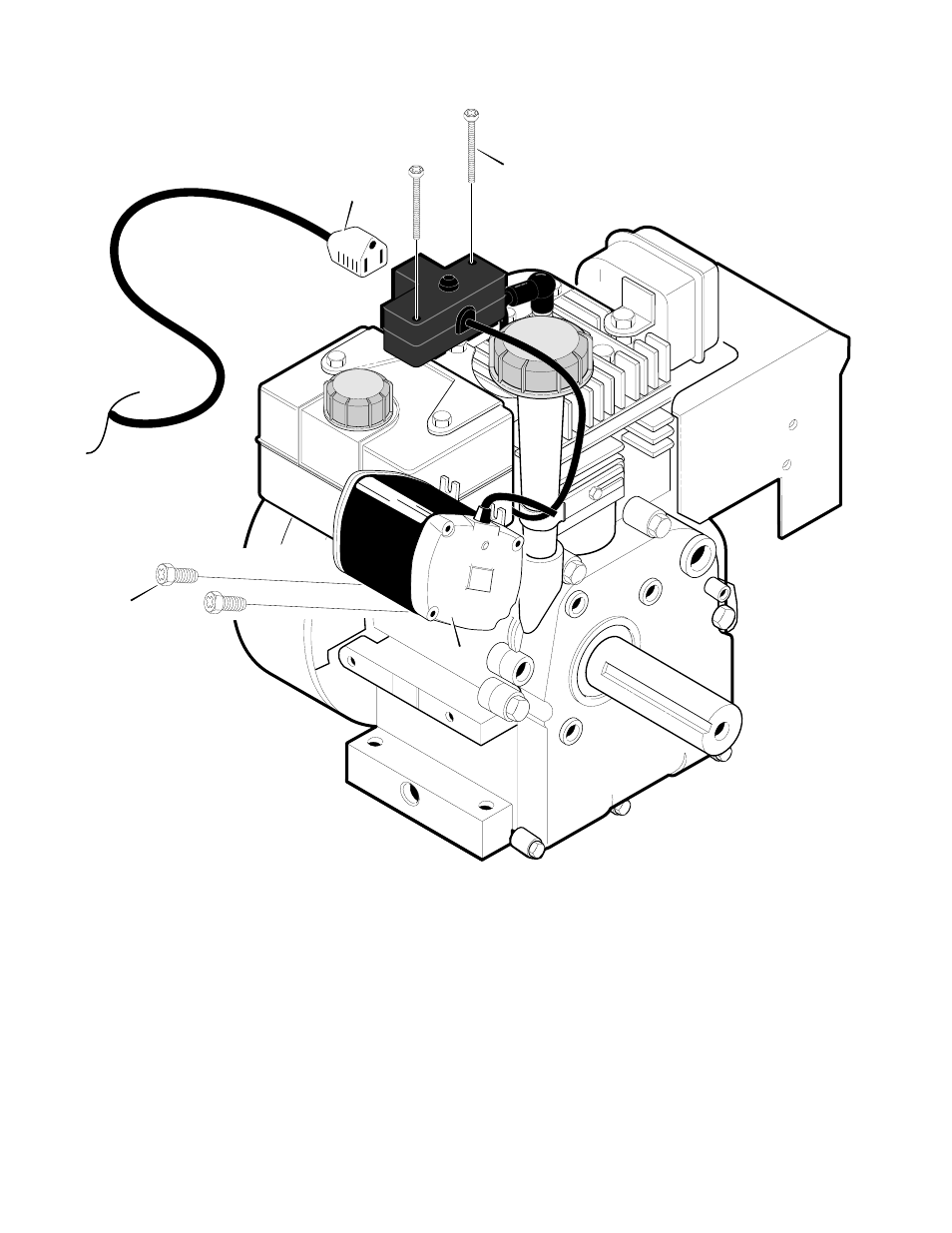 Electric start assembly | Murray 624504x4C User Manual | Page 56 / 60