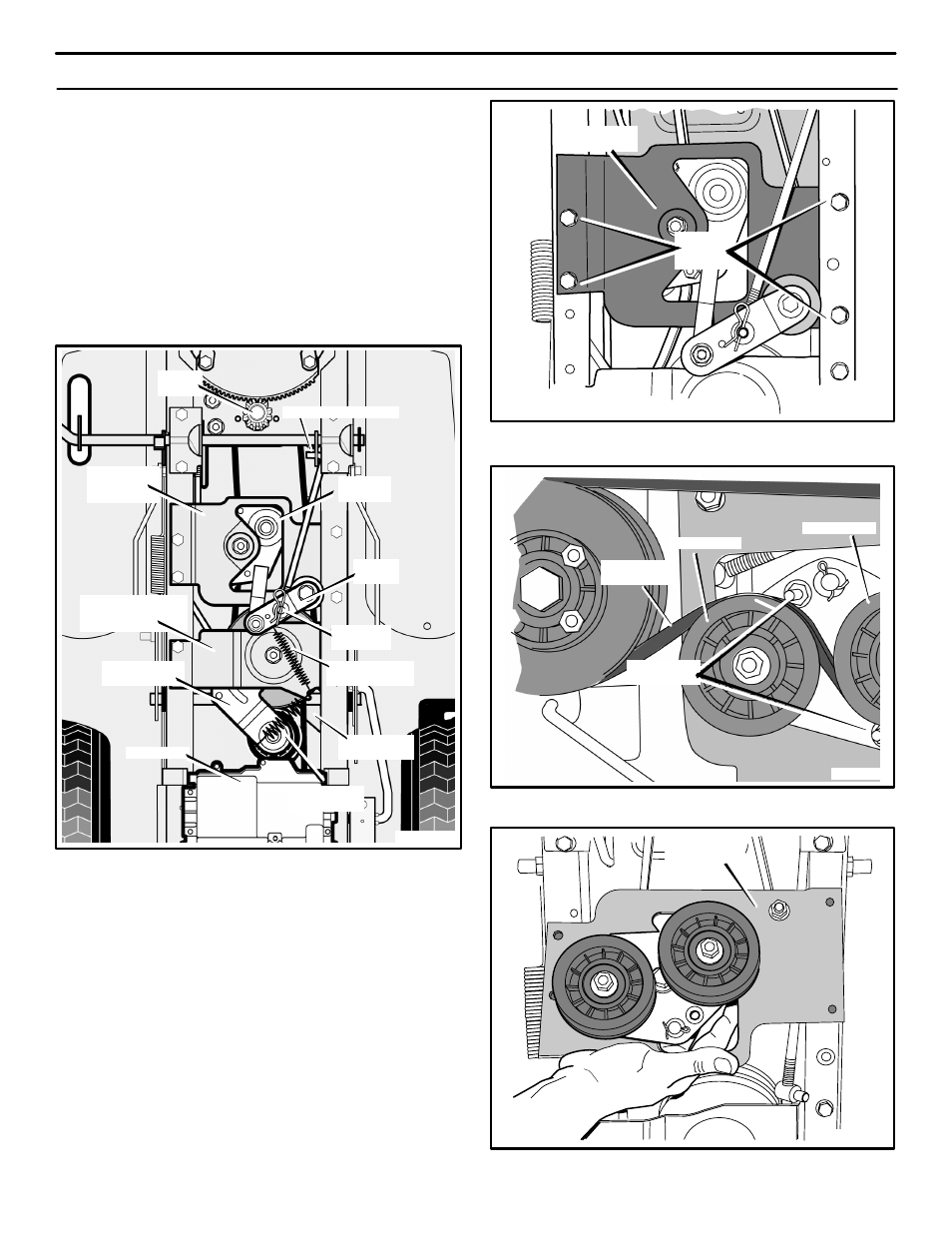 Maintenance, How to replace the motion drive belts | Murray 425306x48A User Manual | Page 30 / 56