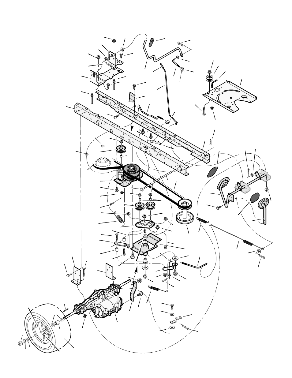 Motion drive | Murray 425306x48A User Manual | Page 40 / 56