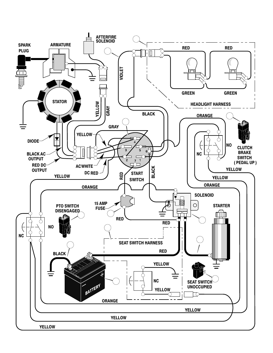 Electrical system | Murray 425306x48A User Manual | Page 50 / 56