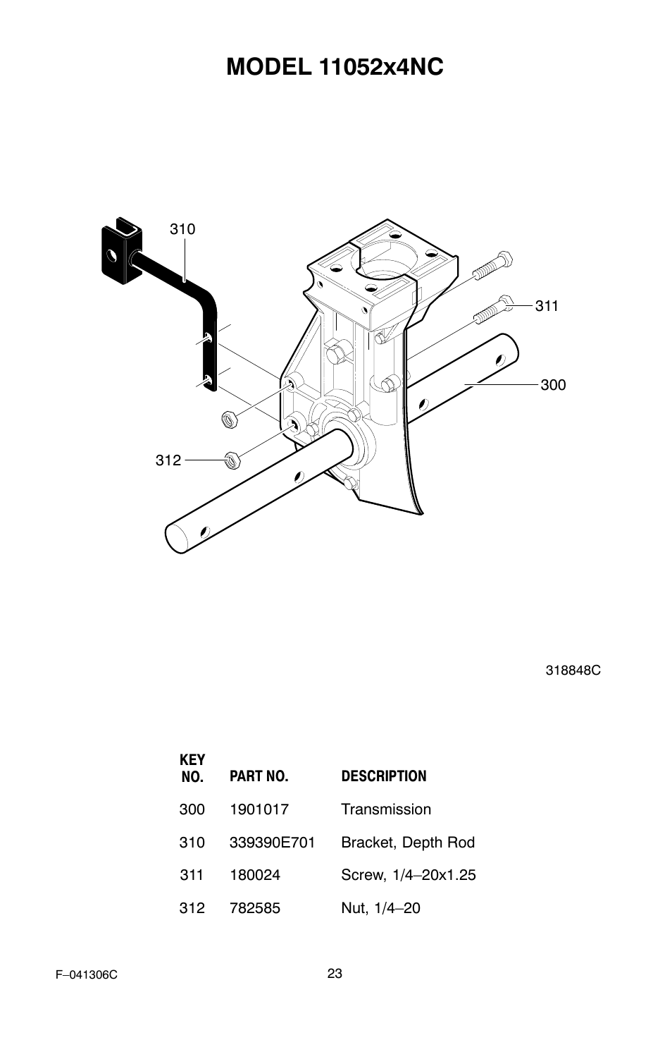 Murray 11052x4NC User Manual | Page 23 / 72