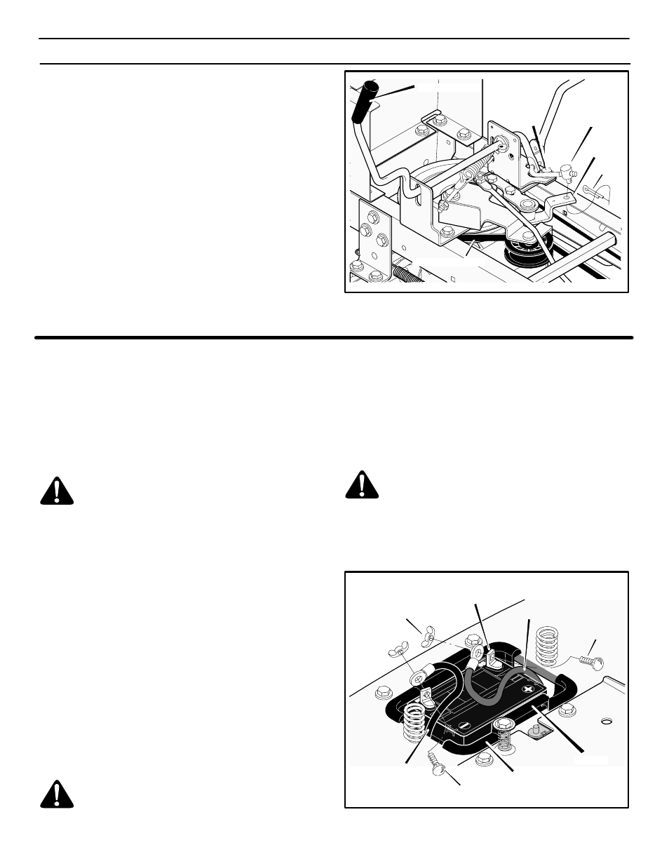 Maintenance, How to adjust the shift lever, Maintenance free battery | Murray 425007x92B User Manual | Page 24 / 52