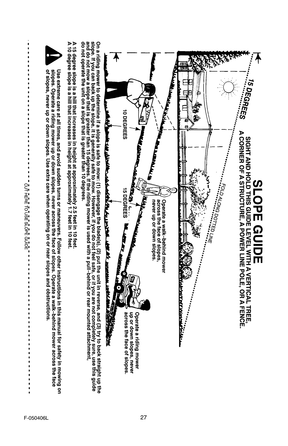 Murray 20-inch Push User Manual | Page 27 / 28