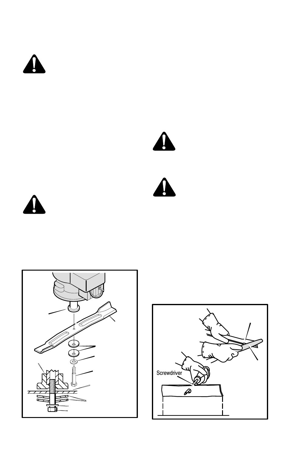 Maintenance, Blade service, How to remove the blade | How to sharpen the blade | Murray Models 22" User Manual | Page 19 / 32