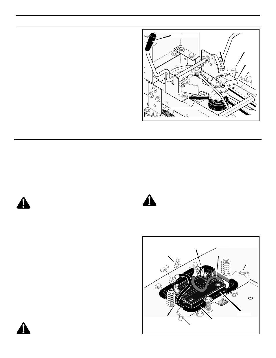 Maintenance, How to adjust the shift lever, Maintenance free battery | Murray 405000x8C User Manual | Page 24 / 52