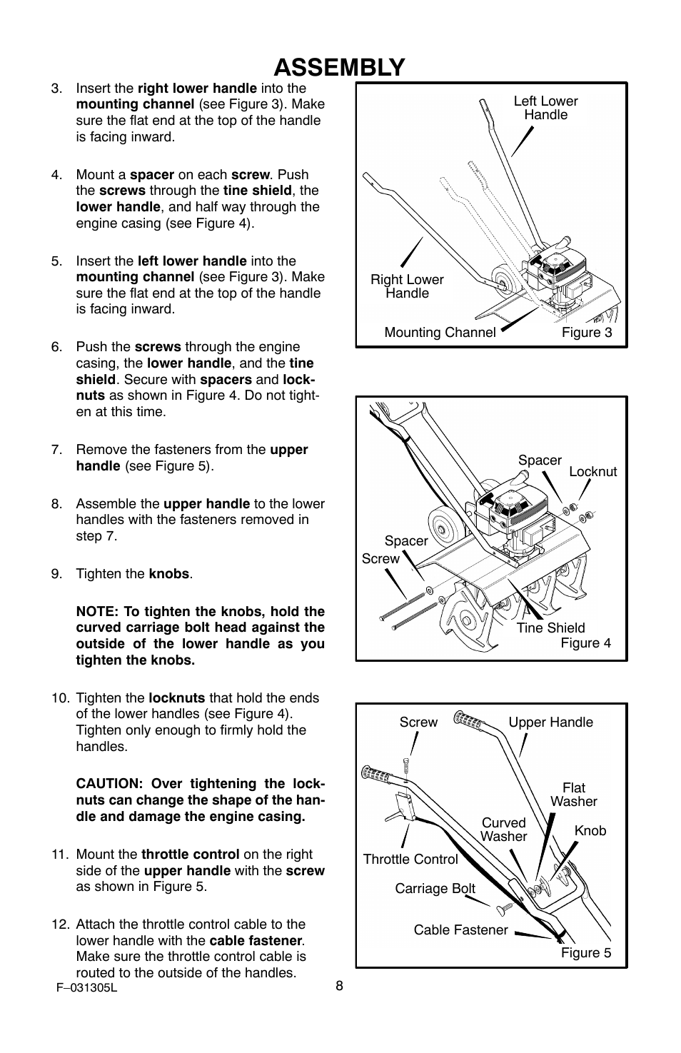 Assembly | Murray 11052x92D User Manual | Page 8 / 28