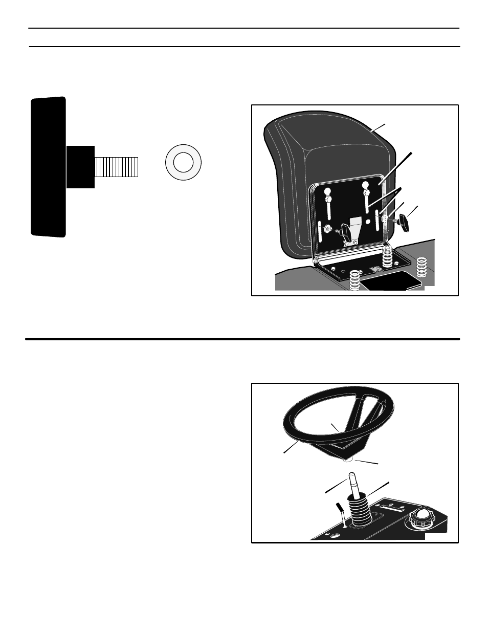 Assembly, How to install the seat, How to assemble the steering wheel | Murray 405030x48A User Manual | Page 11 / 52