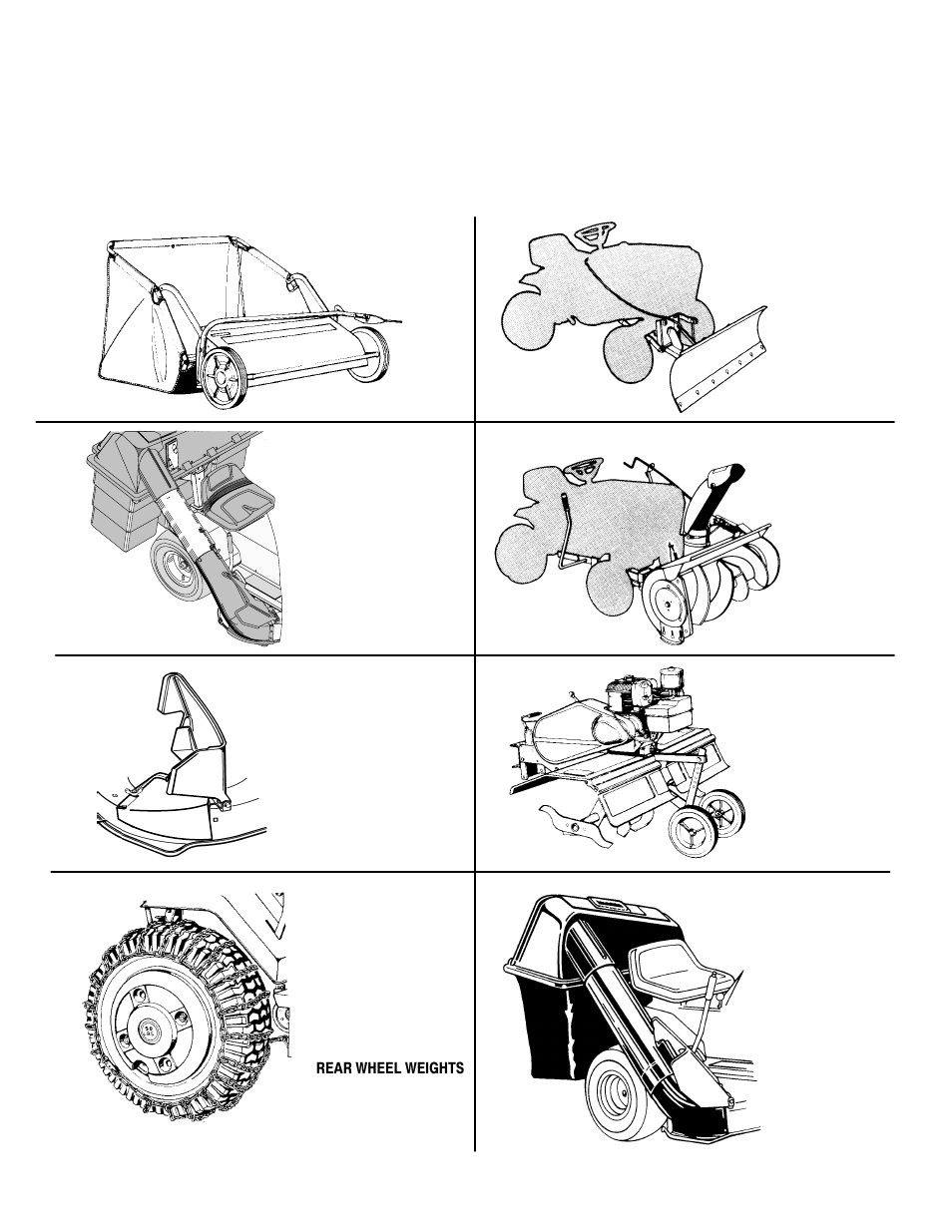 Lawn tractor accessories | Murray 405030x48A User Manual | Page 52 / 52