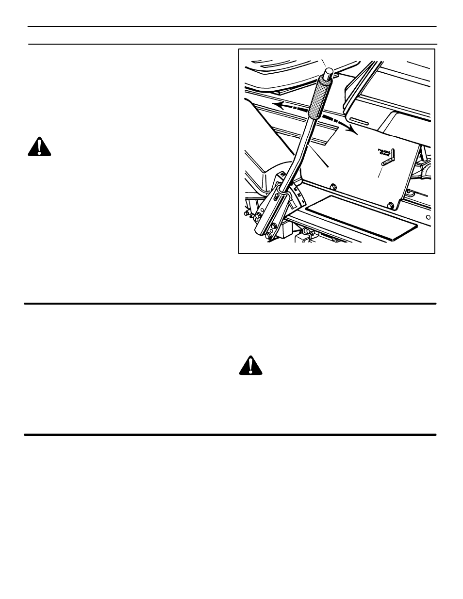 Operation, How to set the parking brake, How to change the cutting height | How to stop the unit, How to transport the unit | Murray 387004x48A User Manual | Page 16 / 52