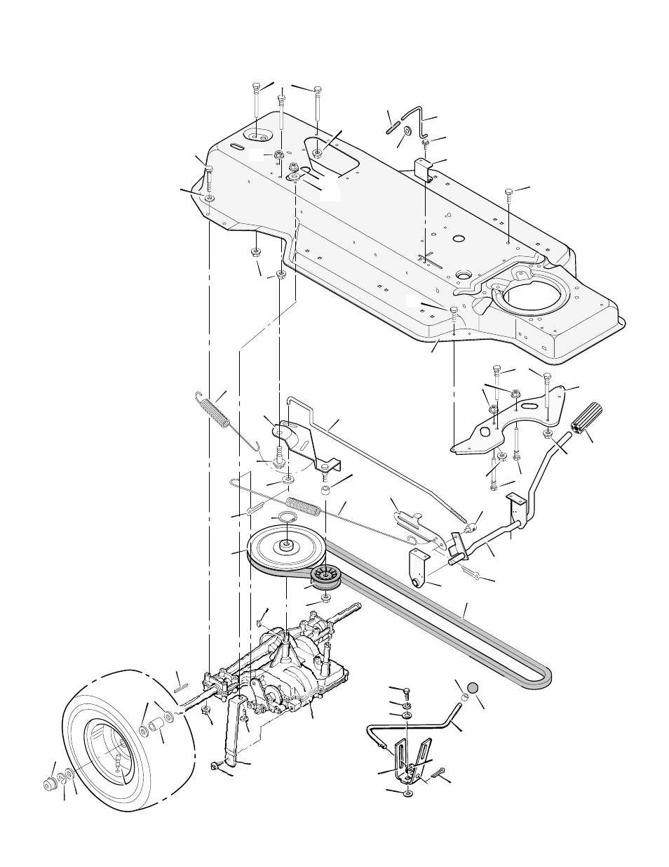 Motion drive | Murray 387004x48A User Manual | Page 36 / 52