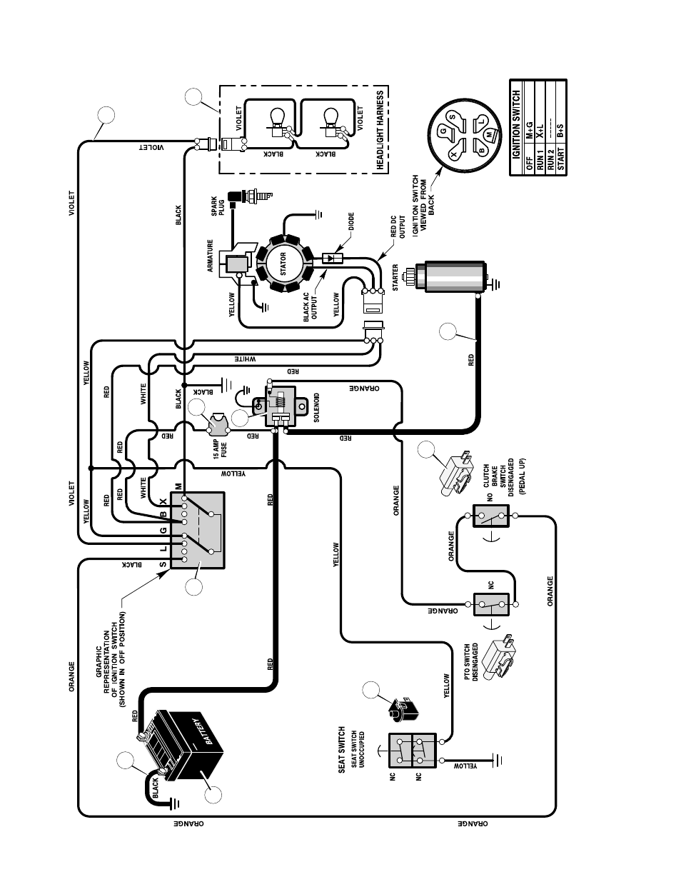 Electrical system | Murray 387004x48A User Manual | Page 46 / 52