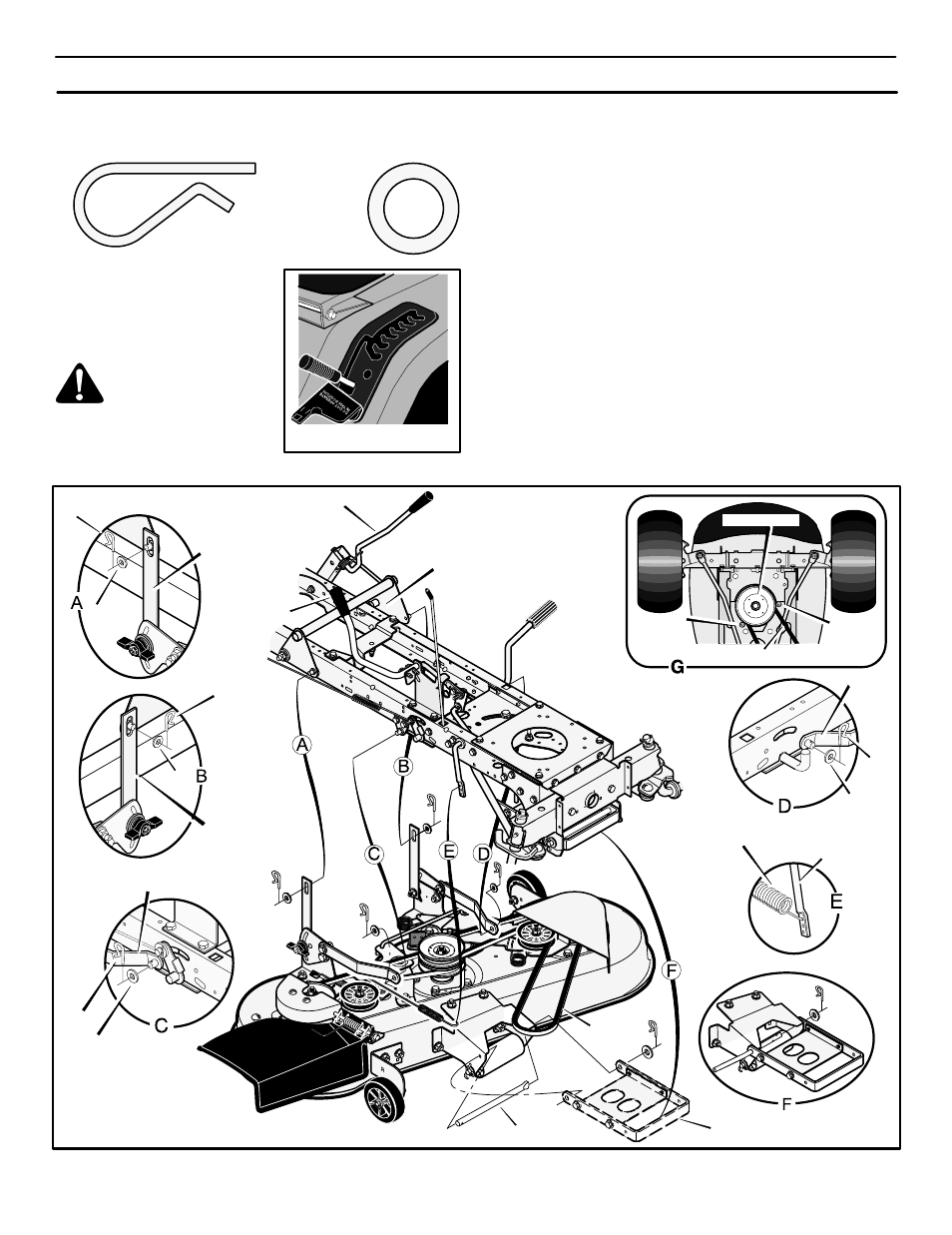 Assembly, How to install the mower housing | Murray 465609x24A User Manual | Page 12 / 56