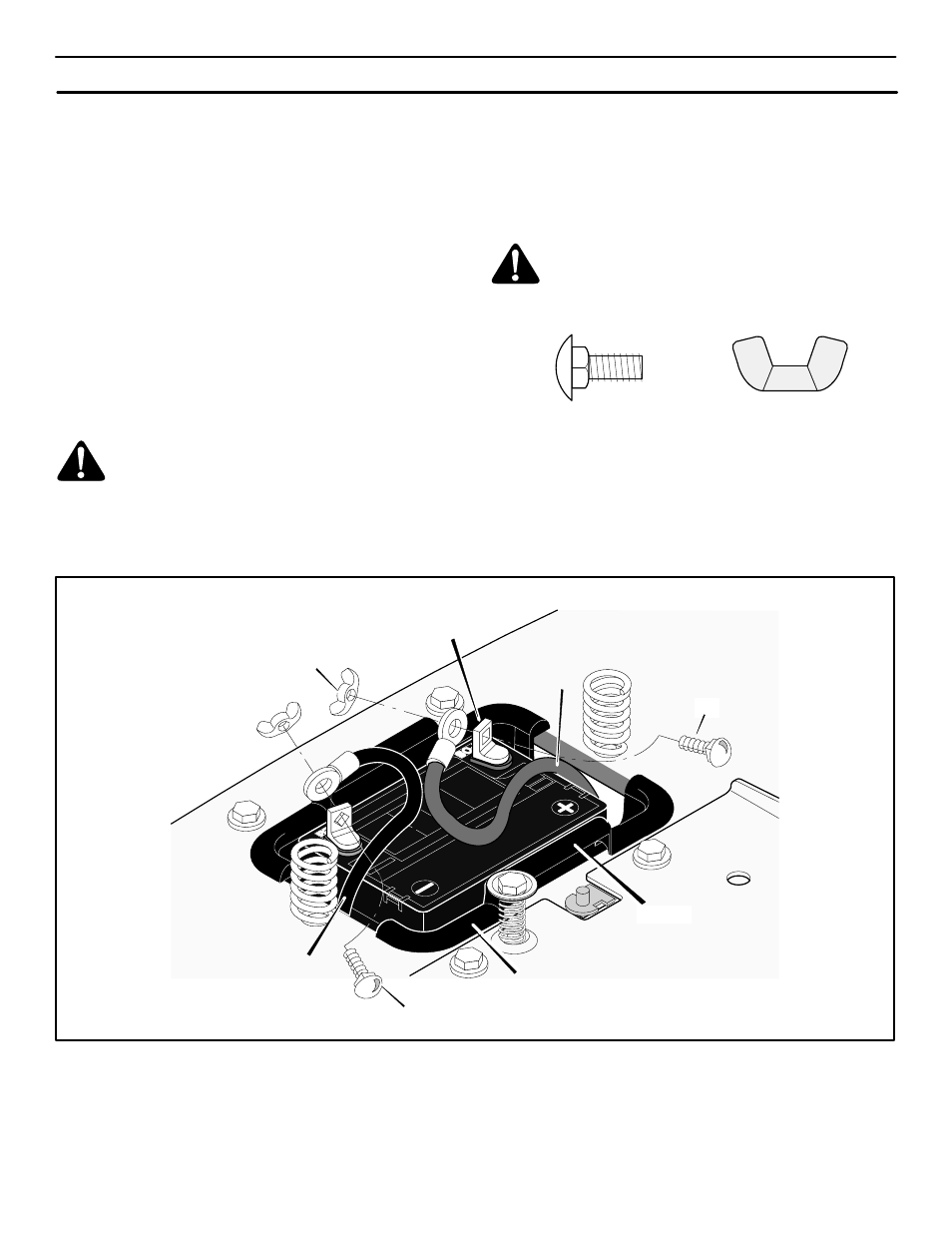 Assembly, Maintenance free battery, How to charge the maintenance free battery | How to install the battery cables | Murray 465609x24A User Manual | Page 13 / 56