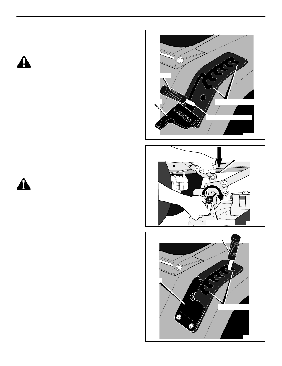 Maintenance, How to level the mower housing | Murray 465609x24A User Manual | Page 30 / 56