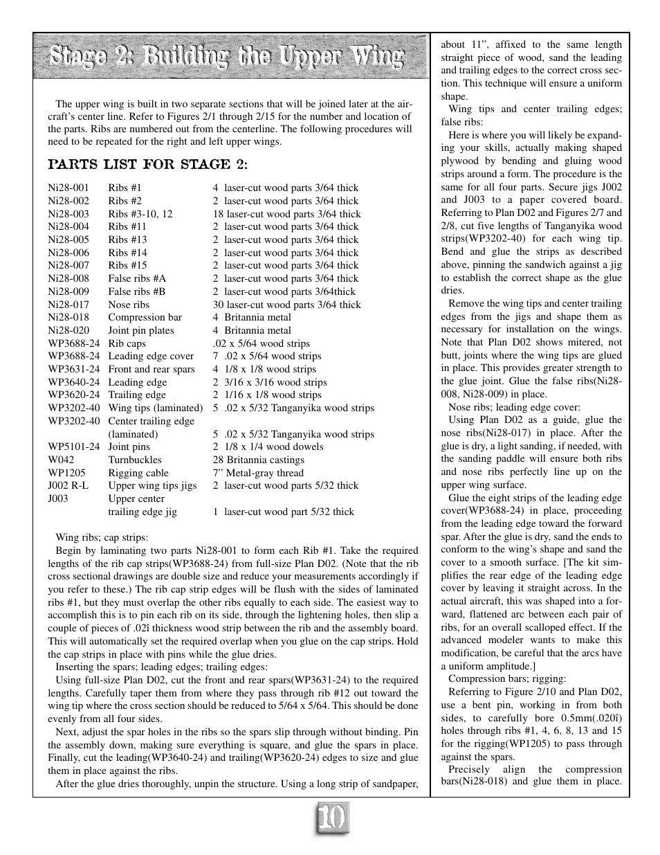 Model Shipways 28 User Manual | Page 10 / 31