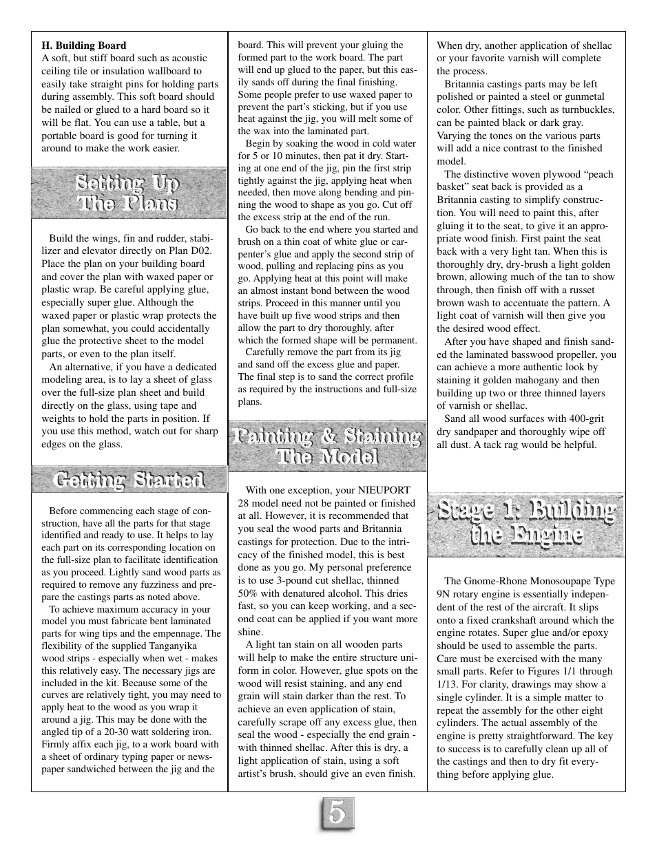 Model Shipways 28 User Manual | Page 5 / 31