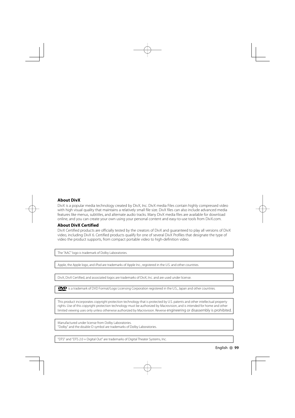 Mitsubishi Motors B64-3824-00/00 (MV) MZ360234EX (DNX7200ZM4) User Manual | Page 99 / 100