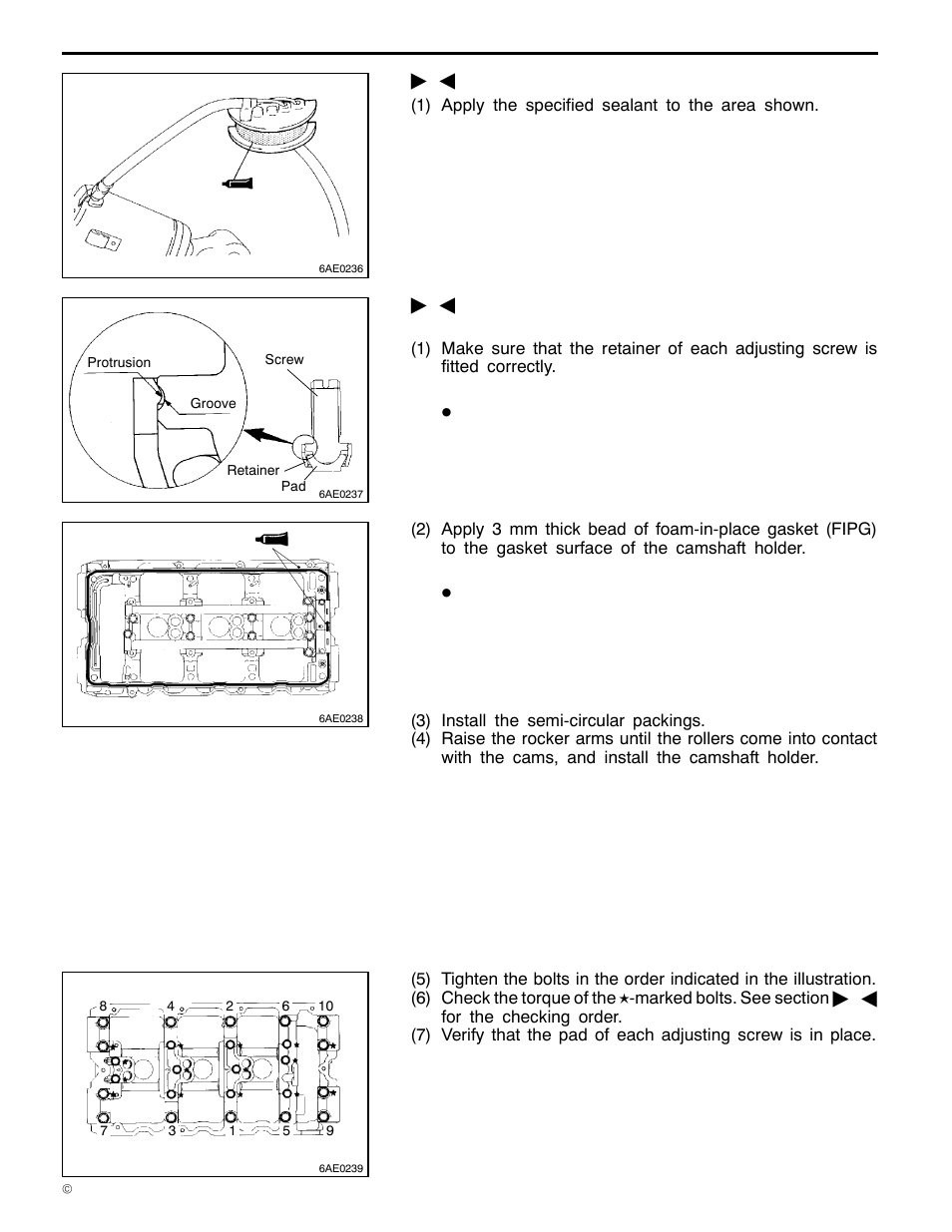 6a1 engine (e - w) | Mitsubishi Motors 6A1 User Manual | Page 44 / 83