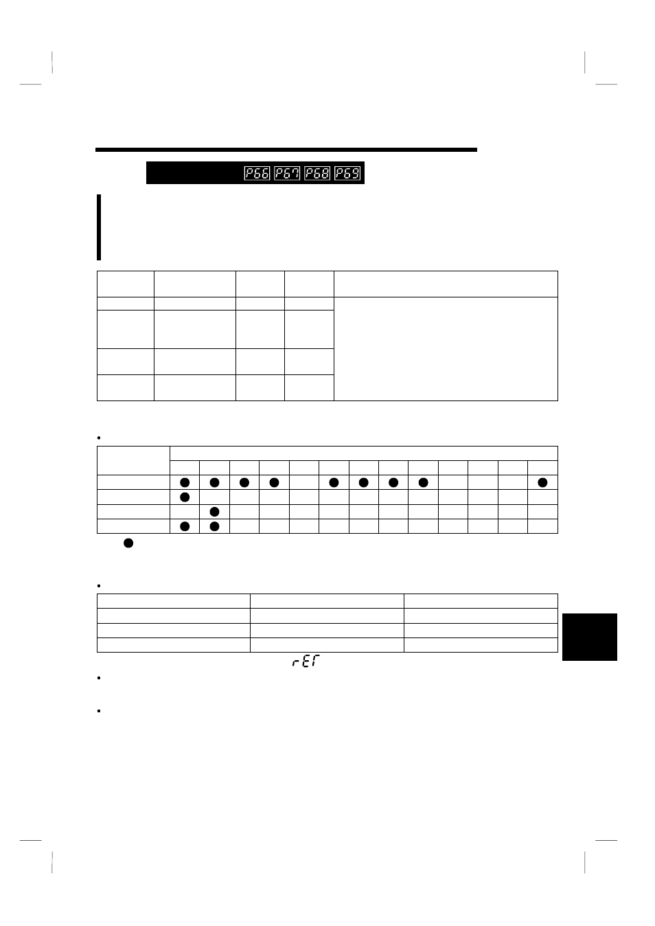 10 operation selection function parameters, 1 retry function [p66] [p67] [p68] [p69, 1 retry function | MITSUBISHI ELECTRIC FR-S520 User Manual | Page 100 / 191