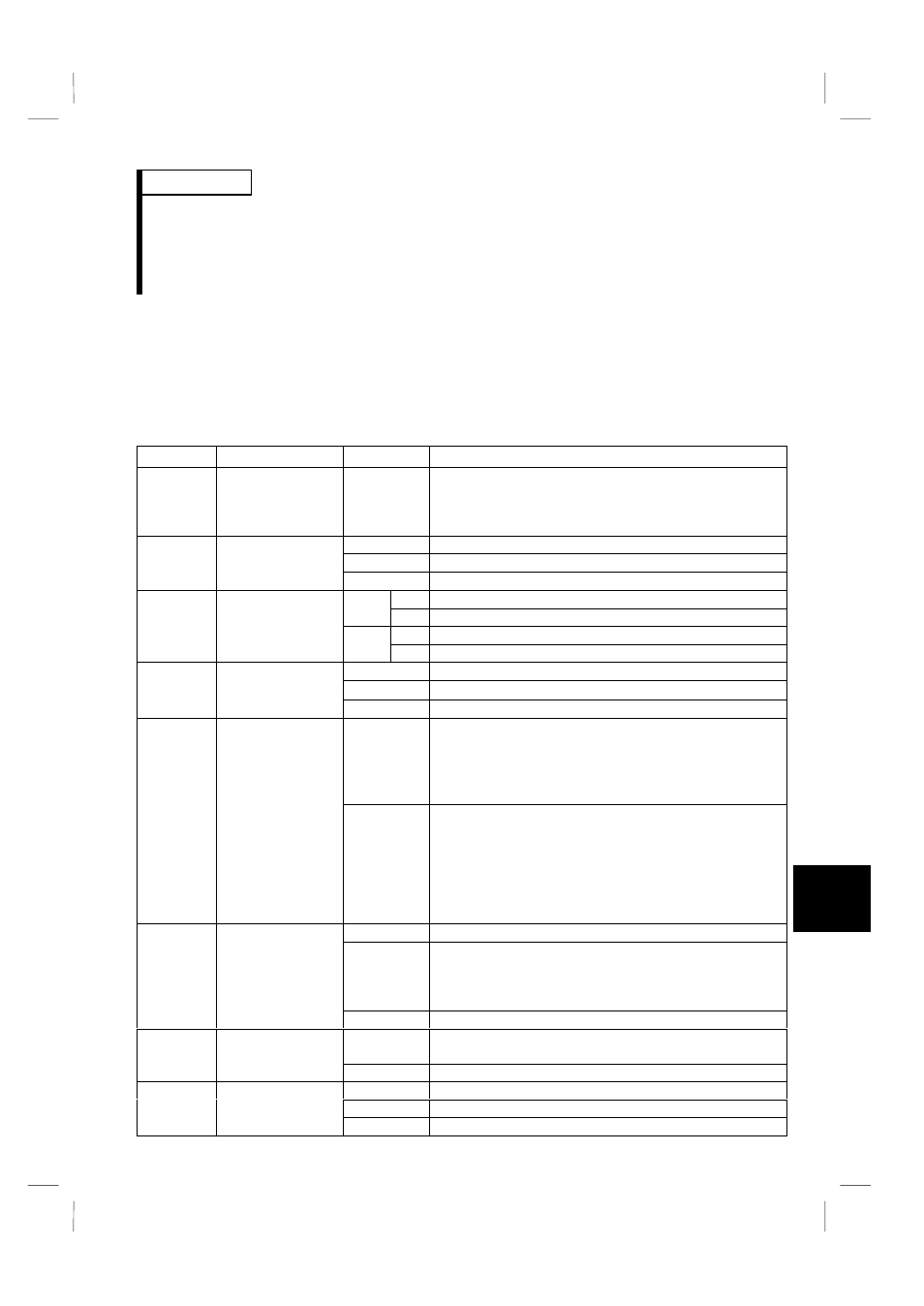 Setting | MITSUBISHI ELECTRIC FR-S520 User Manual | Page 128 / 191