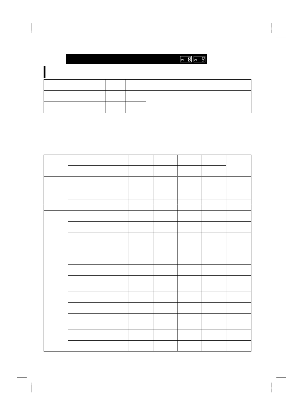 2 operation and speed command write [n 8] [n 9, 2 operation and speed command write, Setting | MITSUBISHI ELECTRIC FR-S520 User Manual | Page 139 / 191