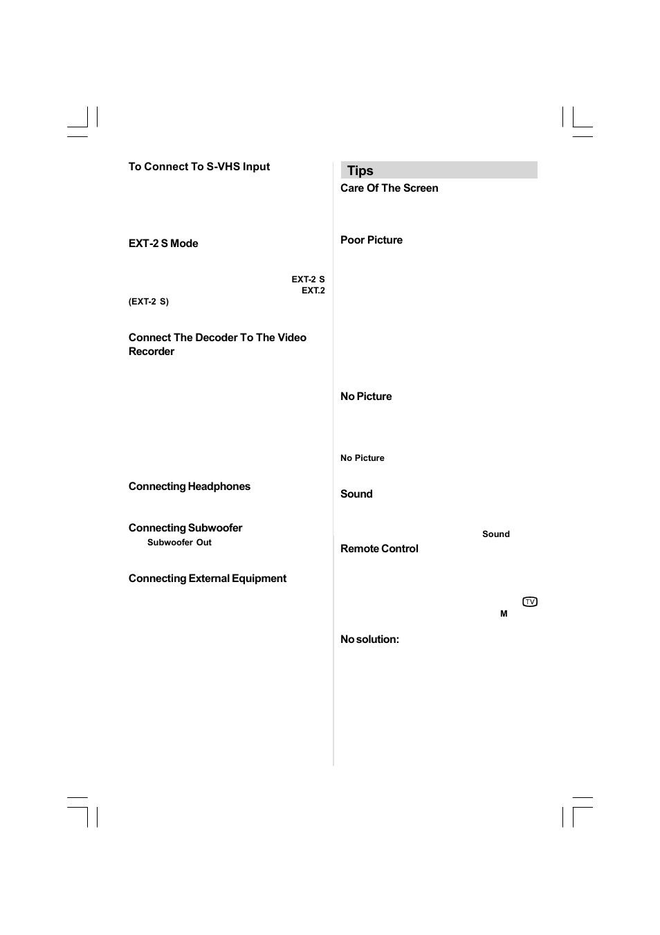 Tips | Matsui America MAT42LW507E User Manual | Page 17 / 19