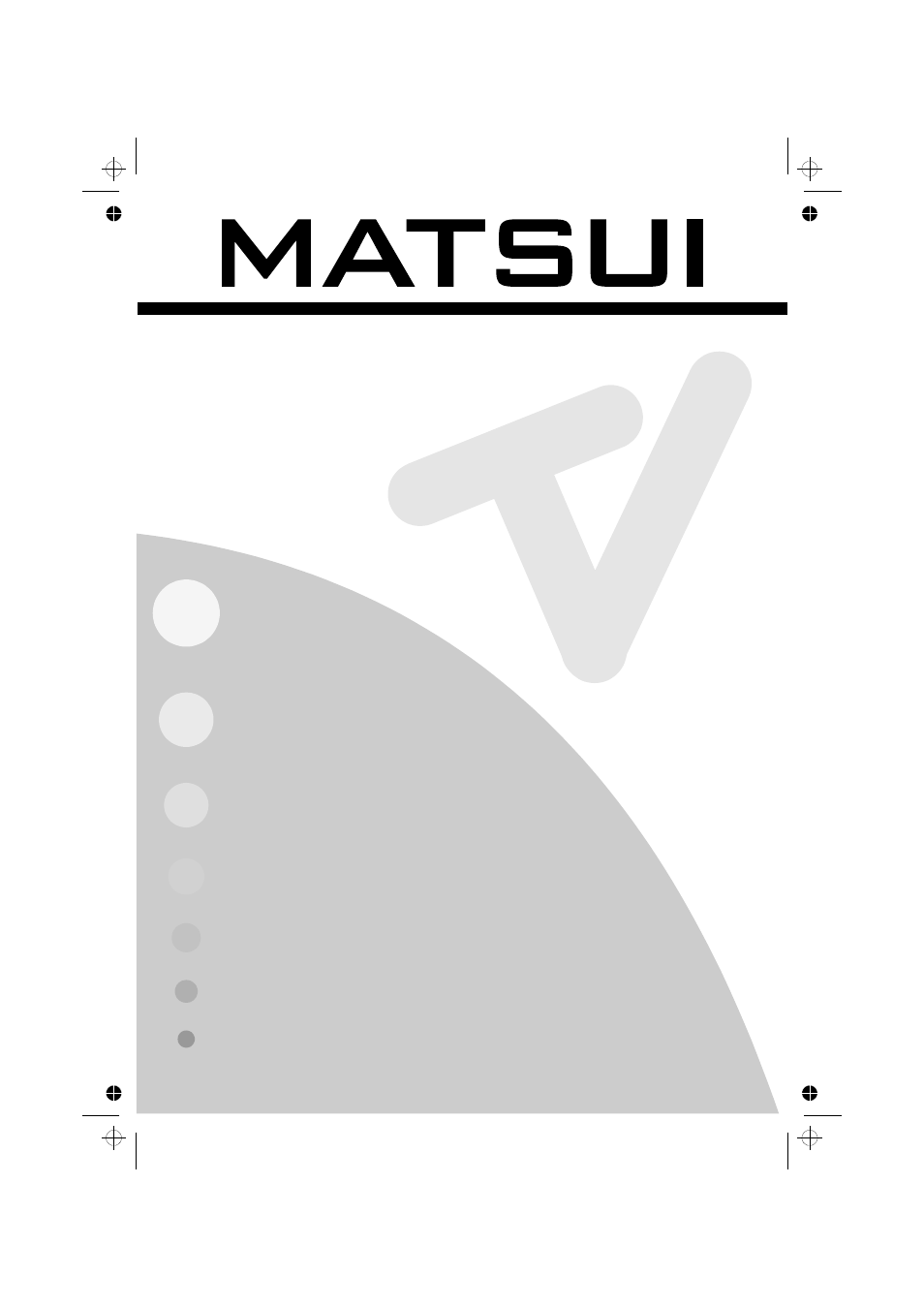 Matsui America M22LID618 User Manual | 61 pages