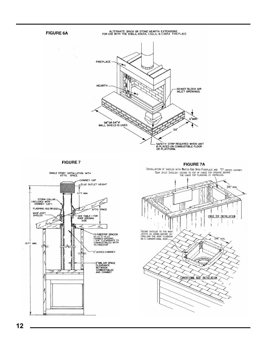 Martin Fireplaces B36RA User Manual | Page 12 / 32