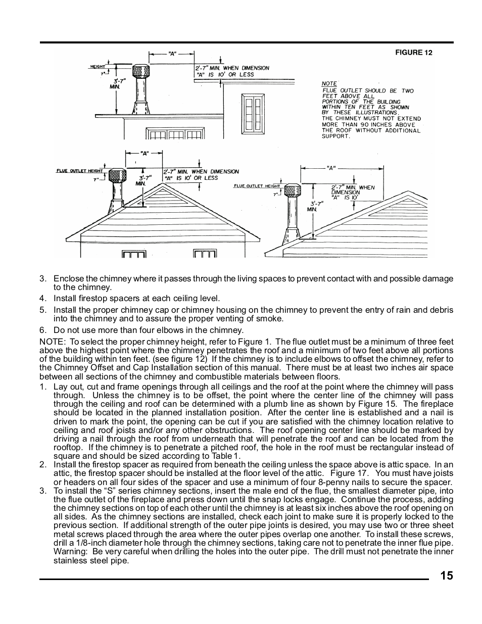 Martin Fireplaces B36RA User Manual | Page 15 / 32