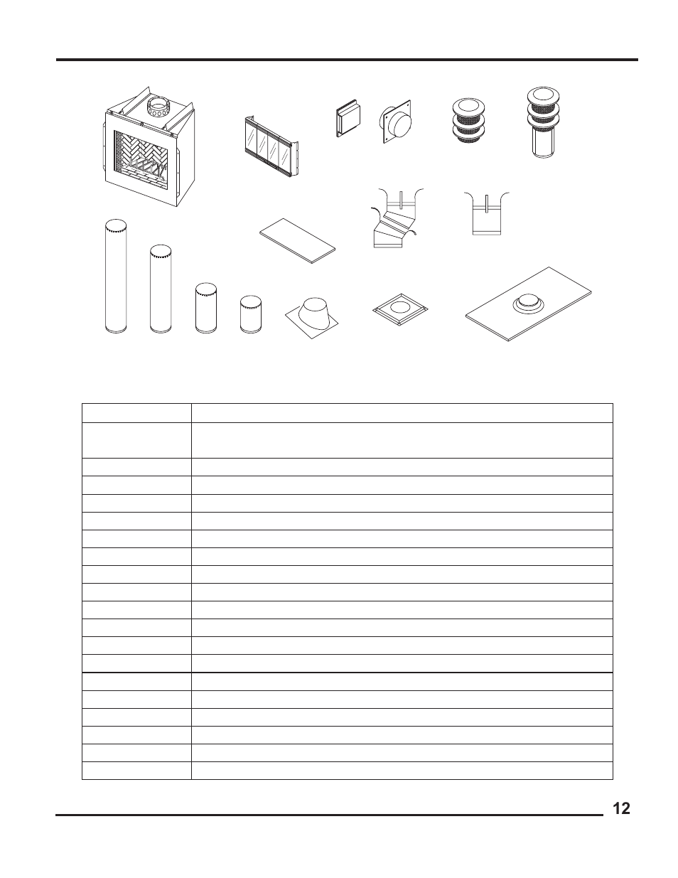 Ireplace, Omponents | Martin Fireplaces SB5400SS User Manual | Page 13 / 36