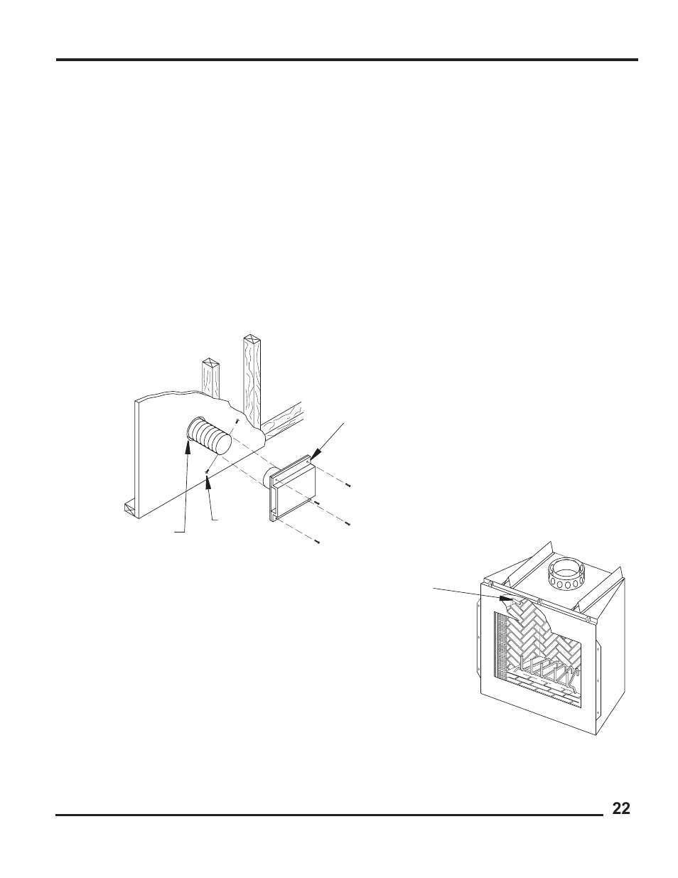 Utside, Ombustion, Recautions | Ecommendations | Martin Fireplaces SB5400SS User Manual | Page 23 / 36
