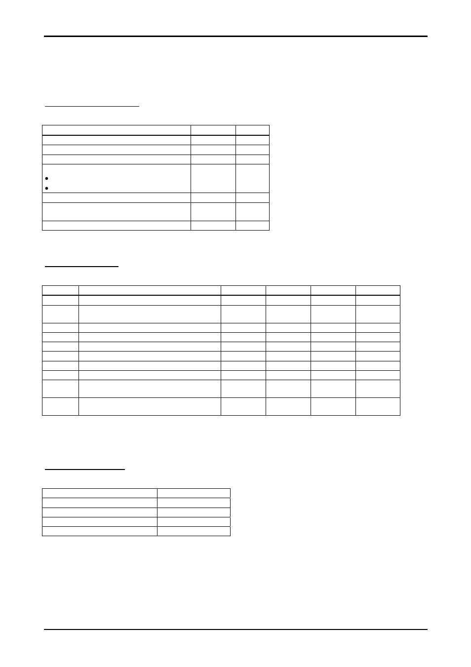 Appendix c: technical specifications, Input video and sync signal, Electrical parameters | Amplifier specifications | Mermaid Technology 170 User Manual | Page 18 / 24