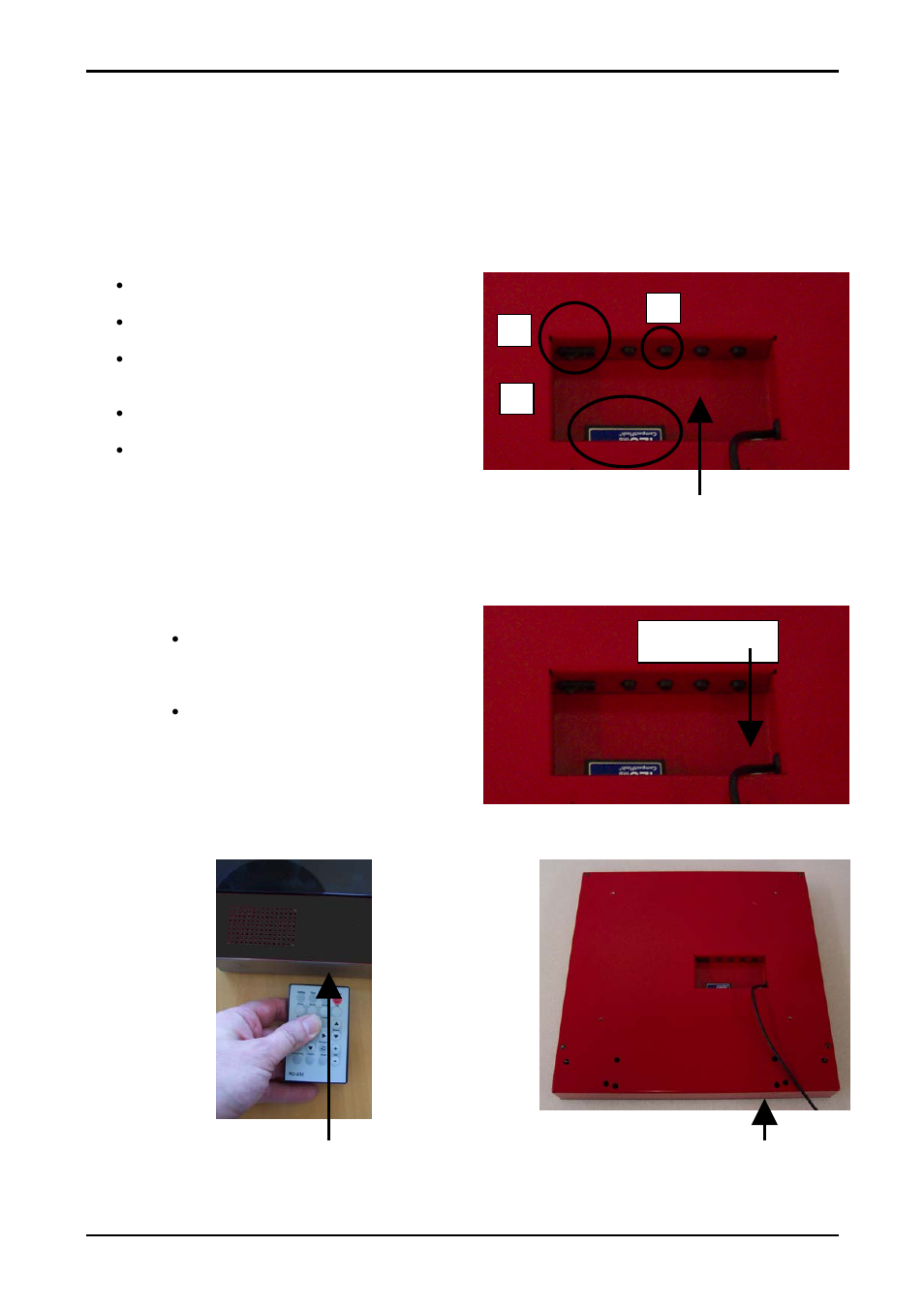 Operation, Compact flash/cf card replacement, Operating the unit – flashplayer part | Mermaid Technology 170 User Manual | Page 7 / 24