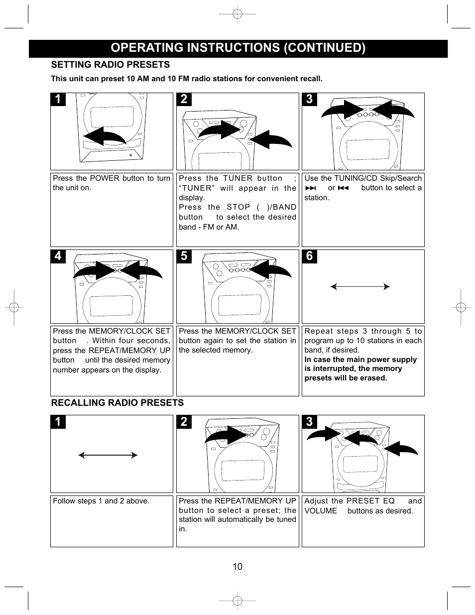 Memorex MX3905 User Manual | Page 11 / 21